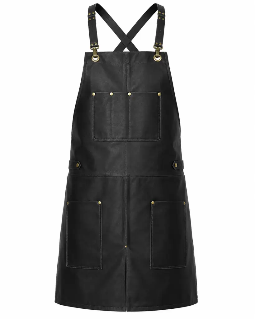 Premium leather apron