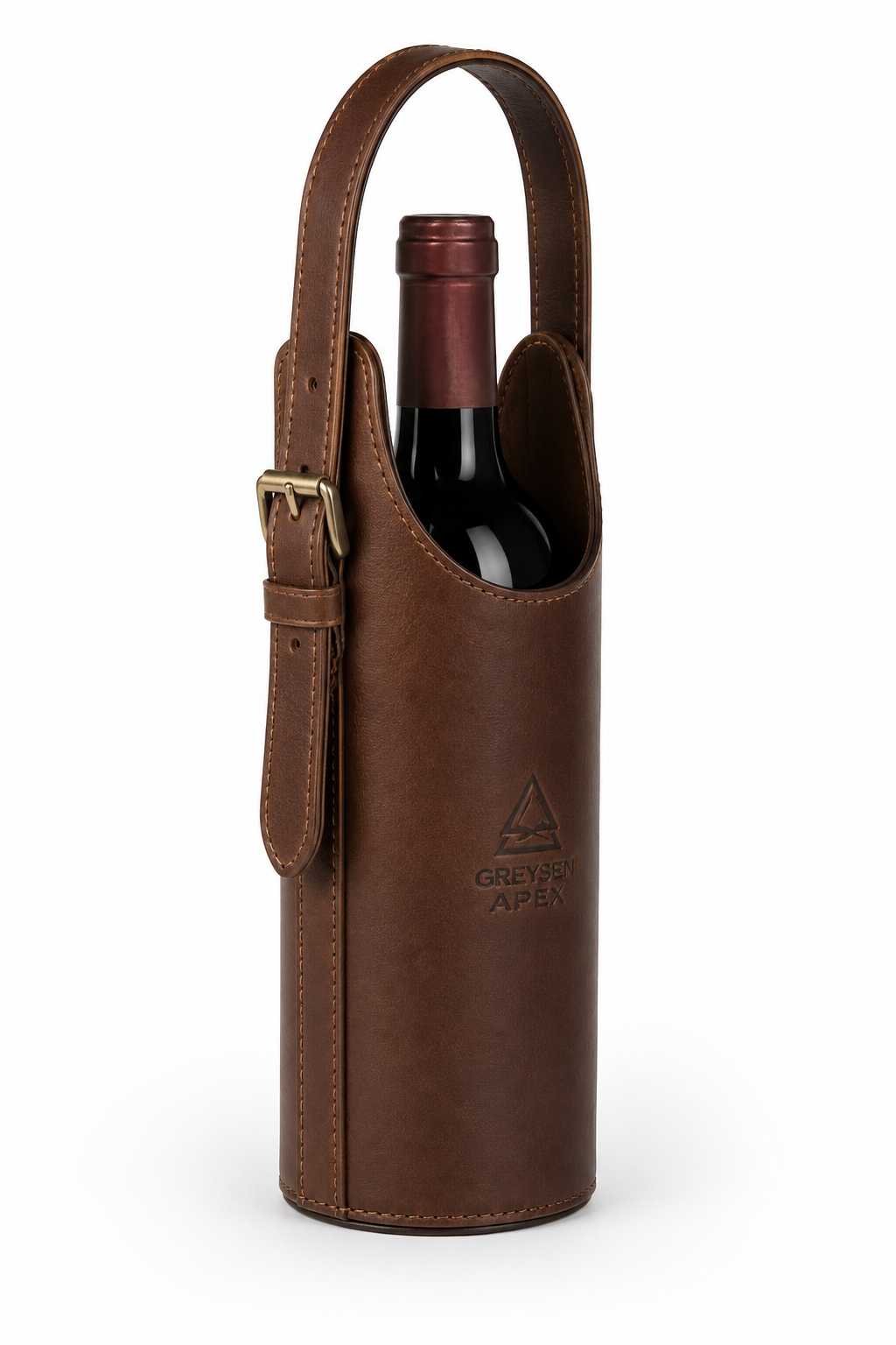 Luxury Leather Wine Holder